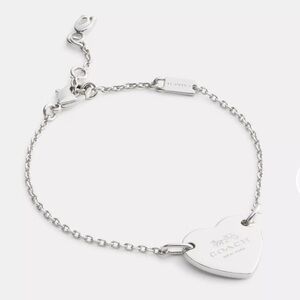 COACH Heart Linear Bracelet NWT CCU56